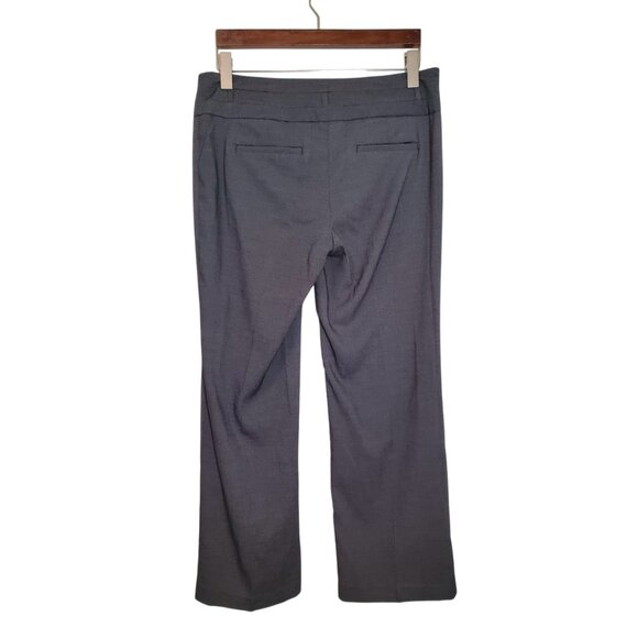 RW&CO Women Madison Pants Size 8 Mid Rise Black Wide-Leg Office Career - Picture 2 of 13